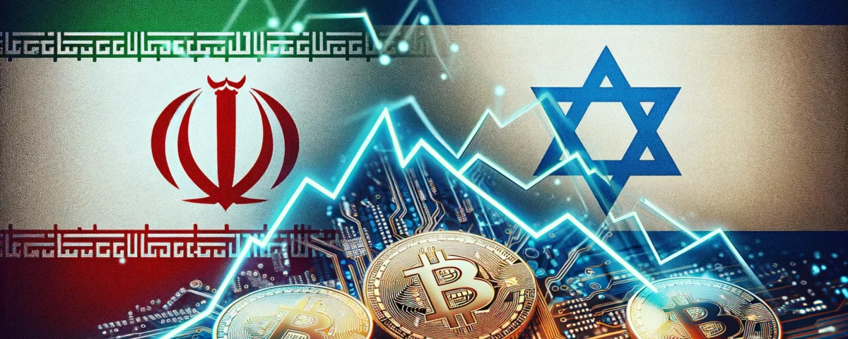 Here's a revised version of your headline: Here's a revised version of your headline: Crypto Markets React to Iran Drone Attack: Bitcoin Plunges by 8%